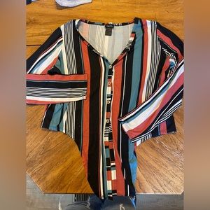 Colorful striped long sleeve